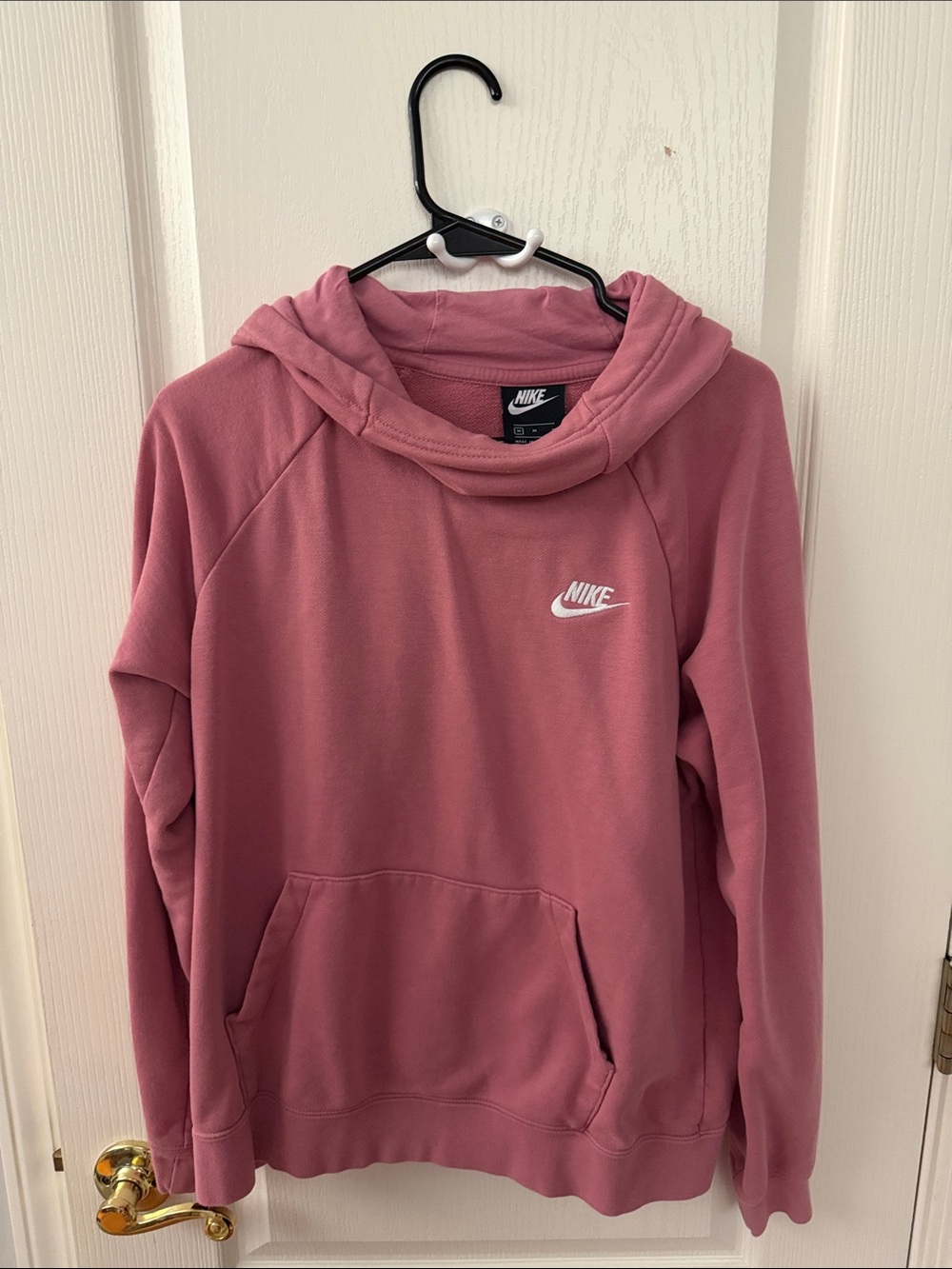 Nike Women's Rose Pink Pullover Hoodie